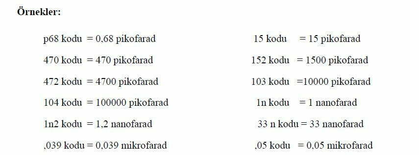 Kondansator Kapasitor Nedir Cesitleri Kullanim Alanlari